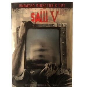 Saw V Unrated Director's Cut DVD 2008 Horror Movie Lionsgate